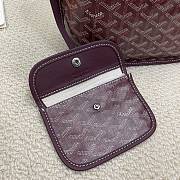 Goyard Anjou Mini Bag Burgundy - 19.5x9x19.5cm - 5