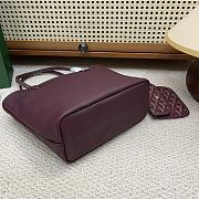 Goyard Anjou Mini Bag Burgundy - 19.5x9x19.5cm - 4
