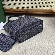 Goyard Anjou Mini Bag Navy Blue - 19.5x9x19.5cm - 5