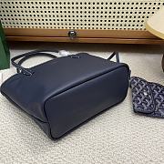 Goyard Anjou Mini Bag Navy Blue - 19.5x9x19.5cm - 4