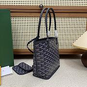 Goyard Anjou Mini Bag Navy Blue - 19.5x9x19.5cm - 2