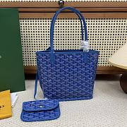 Goyard Anjou Mini Bag Blue - 19.5x9x19.5cm - 1