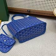 Goyard Anjou Mini Bag Blue - 19.5x9x19.5cm - 3