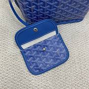 Goyard Anjou Mini Bag Blue - 19.5x9x19.5cm - 2