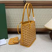 Goyard Anjou Mini Bag Yellow - 19.5x9x19.5cm - 6