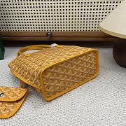 Goyard Anjou Mini Bag Yellow - 19.5x9x19.5cm - 4