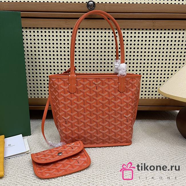 Goyard Anjou Mini Bag Orange - 19.5x9x19.5cm - 1