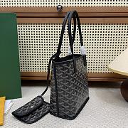 Goyard Anjou Mini Bag Black - 19.5x9x19.5cm - 6