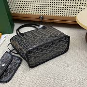 Goyard Anjou Mini Bag Black - 19.5x9x19.5cm - 4