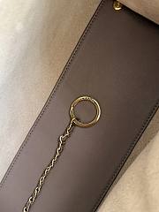 Chanel Small Shopping Bag Calfskin & Gold-Tone Metal Brown AS6243 - 39x20x13cm - 3