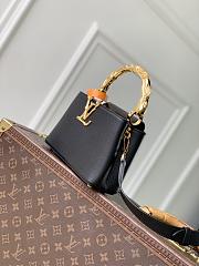 LV Capucines Mini Bull-calf Leather/Karung Leather M13737 - 21x13.6x8cm - 5
