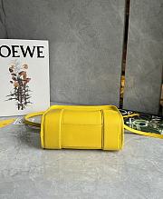 Loewe Small Amazona 180 Bag in Soft Calfskin Daisy Yellow - 24.5x18.5x10cm - 4