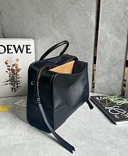 Loewe Medium Amazona 180 Bag in Soft Calfskin Black - 28x22.5x11cm - 5