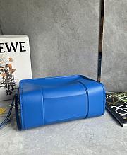 Loewe Medium Amazona 180 Bag in Soft Calfskin Royal Azur - 28x22.5x11cm  - 5