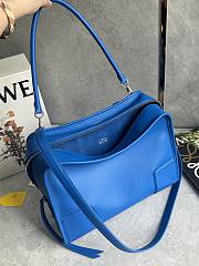 Loewe Medium Amazona 180 Bag in Soft Calfskin Royal Azur - 28x22.5x11cm  - 3