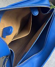 Loewe Medium Amazona 180 Bag in Soft Calfskin Royal Azur - 28x22.5x11cm  - 2