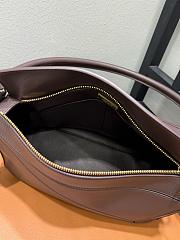 Loewe Medium Featherlight Puzzle Bag in Nappa Lambskin Dark Chestnut - 29x19.5x12cm - 4