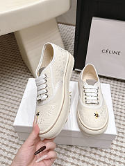 Dior Saltwind Sneaker Limited And Numbered Edition White Dior Flower Bee Embroidered Cotton Canvas - 2