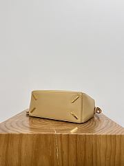 Loewe Medium Featherlight Puzzle Bag in Nappa Lambskin Silk Beige - 29x19.5x12cm - 6