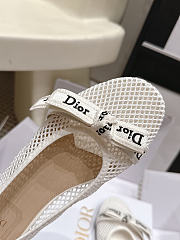 J'Adior Ballet Flat White Mesh - 5