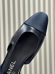 Chanel Slingbacks Goatskin & Grosgrain Black 20mm - 2