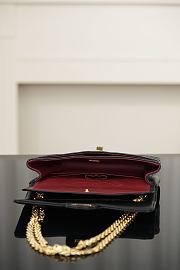 Chanel 2.55 Handbag Lambskin Black A37586 - 16x24x7.5cm - 6