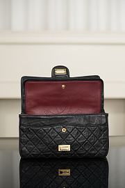 Chanel 2.55 Handbag Lambskin Black A37586 - 16x24x7.5cm - 2