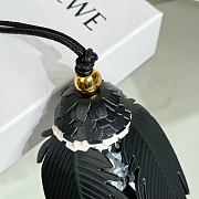 Loewe Parrot Charm In Classic Calfskin Gray - 5