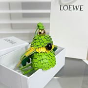 Loewe Parrot Charm In Classic Calfskin Green - 2
