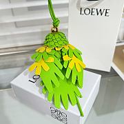 Loewe Parrot Charm In Classic Calfskin Green - 3