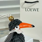 Loewe Toucan Bird Charm in Classic Calfskin Black - 4
