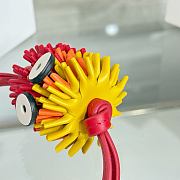 Loewe Calcifer Leather Bag Charm in Classic Calfskin - 4