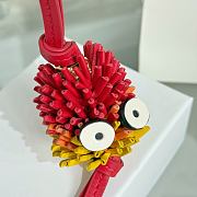 Loewe Calcifer Leather Bag Charm in Classic Calfskin - 3