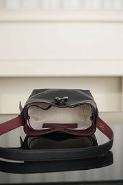 Chanel Small Bucket Bag Calfskin & Gold-Tone Metal Black - 18x16x10cm - 6
