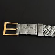 Bottega Veneta Solo Belt in Basalt 2cm  - 5