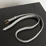 Bottega Veneta Solo Belt in Basalt 2cm  - 3