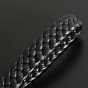 Bottega Veneta Solo Belt in Black 2cm  - 2