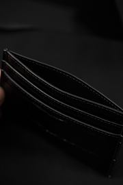 Chanel Card Holder Crocodile Embossed Calfskin & Gold-Tone Metal Black AP5191 - 7.5x11.2x0.5cm - 6