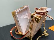 LV Mini Square Trunk Monogram Dune M28676 - 17x17x8cm - 4