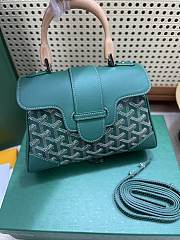 Goyard Green Saigon Mini Shoulder Bag - 20x14.5×9cm - 6