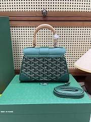Goyard Green Saigon Mini Shoulder Bag - 20x14.5×9cm - 5