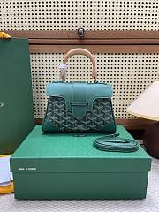 Goyard Green Saigon Mini Shoulder Bag - 20x14.5×9cm - 4
