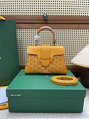 Goyard Yellow Saigon Mini Shoulder Bag - 20x14.5×9cm - 1