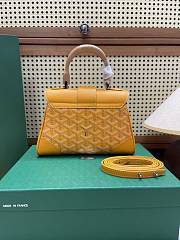 Goyard Yellow Saigon Mini Shoulder Bag - 20x14.5×9cm - 6
