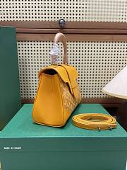 Goyard Yellow Saigon Mini Shoulder Bag - 20x14.5×9cm - 5