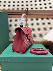 Goyard Red Saigon Mini Shoulder Bag - 20x14.5×9cm - 6