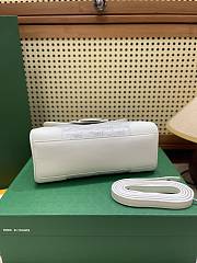 Goyard White Saigon Mini Shoulder Bag - 20x14.5×9cm - 6