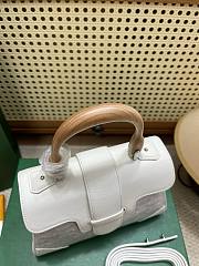 Goyard White Saigon Mini Shoulder Bag - 20x14.5×9cm - 3