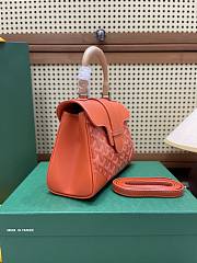 Goyard Orange Saigon Mini Shoulder Bag - 20x14.5×9cm - 5