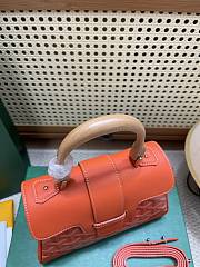 Goyard Orange Saigon Mini Shoulder Bag - 20x14.5×9cm - 4